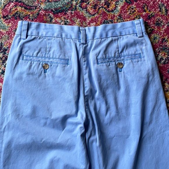 - Vineyard Vines Easter Spring light blue breaker chinos size 18 - Picture 5 of 7